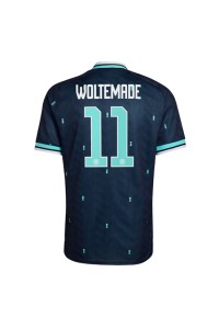 Saksa Nick Woltemade #11 Jalkapallovaatteet Vieraspaita MM-kisat 2026 Lyhythihainen